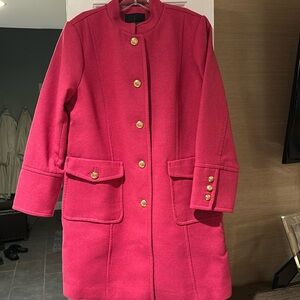 NWT Talbots 14 petite coat with gold buttons